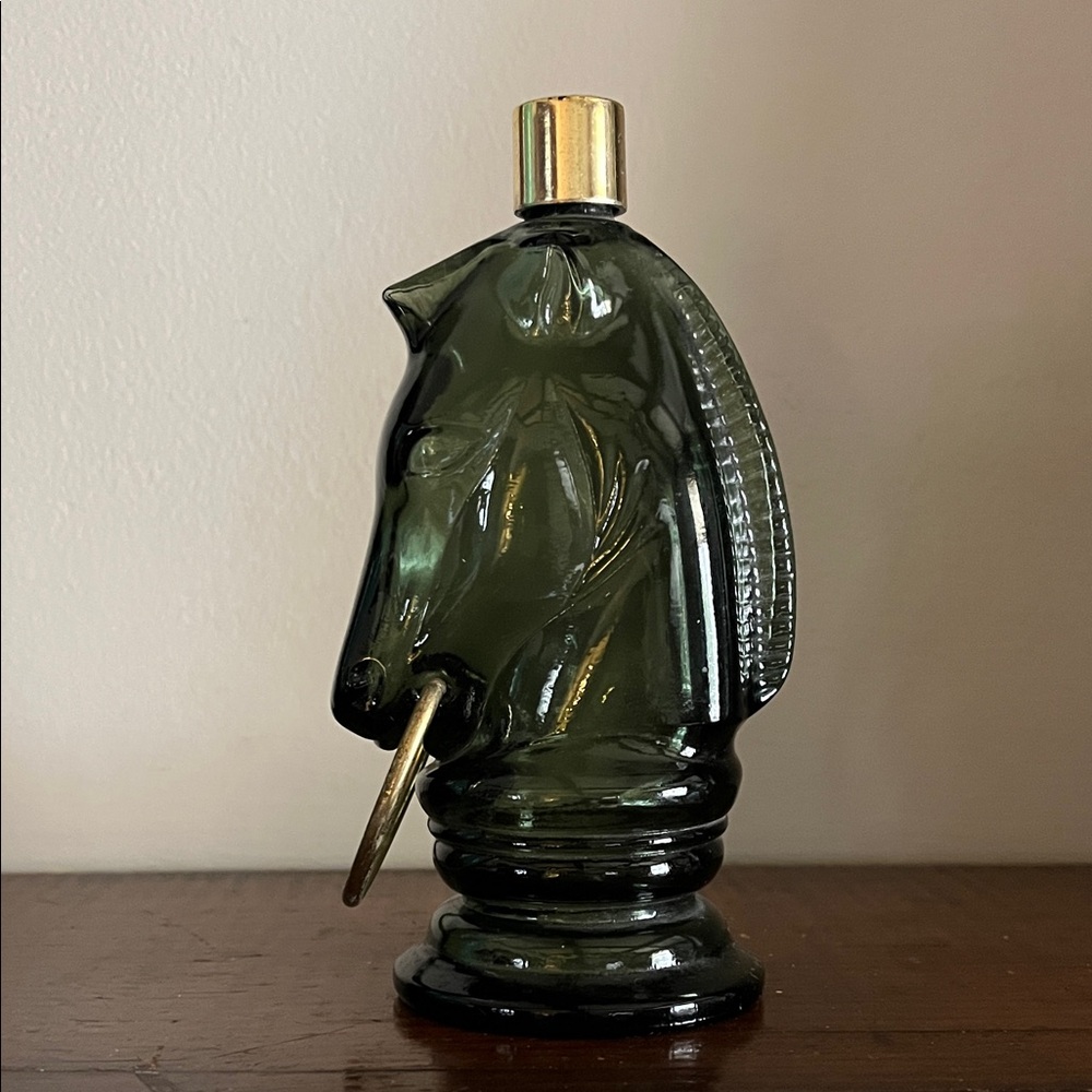 Vintage Avon Horse Head cologne bottle